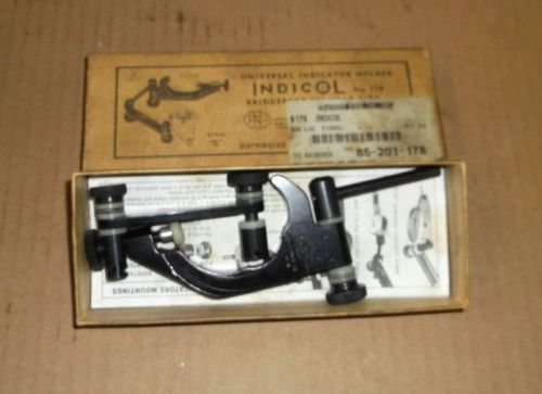 INDICOL #178 UNIVERSAL INDICATOR HOLDER for BRIDGEPORT MILL  MADE IN USA