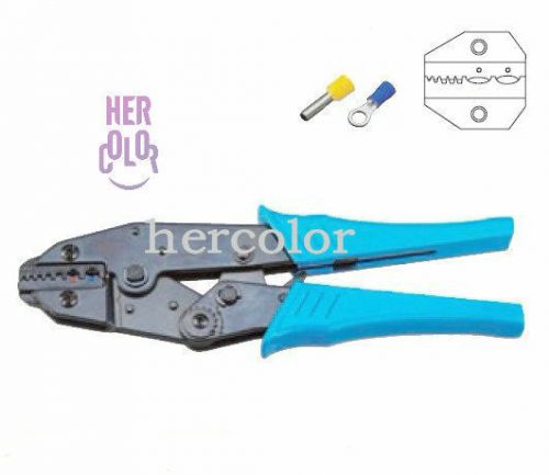 Cable end-sleeves and insulated terminals ratchet crimping plier 0.5-2.5mm? for sale