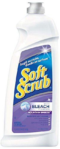 Soft Scrub with Bleach Cleanser Mountain Breeze, 24 Ounce (Pack of 3) New