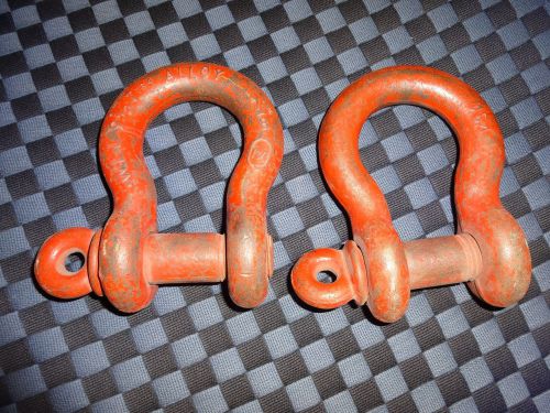 Clevis with threaded pin  wll 9.5 ton rating 7/8 m for sale