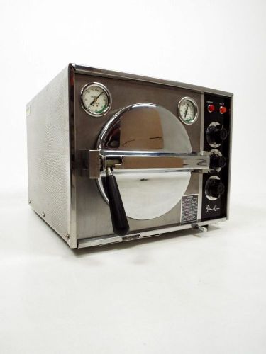 !a! pelton &amp; crane omni-clave ocm dental steam chamber autoclave sterilizer for sale