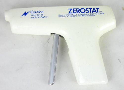 Vintage Zerostat Anti-Static Pistol by Discwasher, Inc. Made in England working