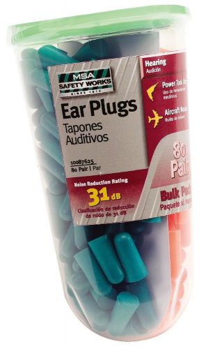 Safety works llc foam ear plugs (80 pair) set of 4 for sale