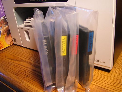 Ricoh SG 3110DN Sublimation Cartridges B Y M C