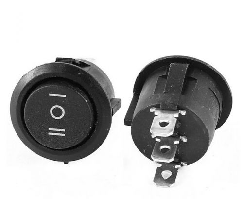2 x ac 10a/250v 15a/125v 3 pin spdt on/off/on 3 way boat rocker switch for sale