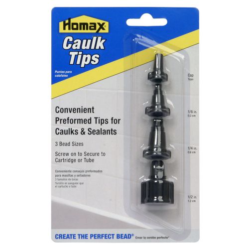 Homax Caulk Tips- 6 Pack