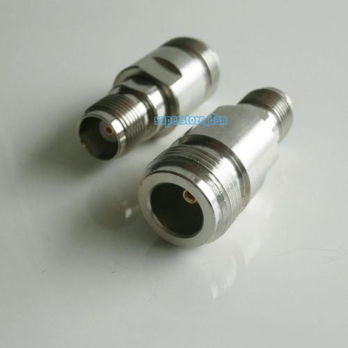 1Pcs N female jack to TNC female jack RF coaxial adapter connector