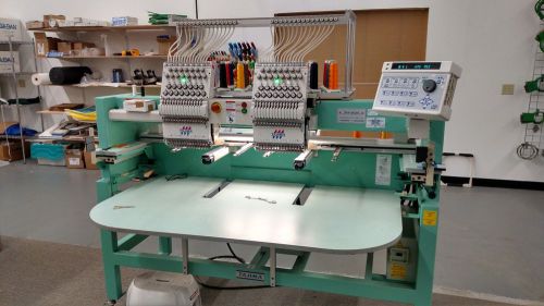 Tajima 2 head embroidery machine for sale