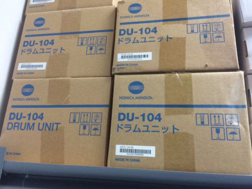 4 NEW GENUINE KONICA MINOLTA DU-104 DRUM FOR C6000,C6500,C7000,C6501
