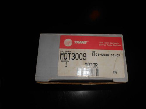 Trane MOT3009 Servicefirst Hansen Corp. 300 RPM 24 Volts 60 Hz New