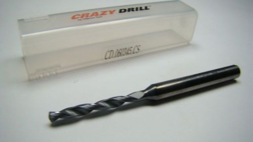 MIKRON CrazyDrill Carbide Coolant Drill 3.45mm x 27.3mm x 6 CD.060345.CS [1987]