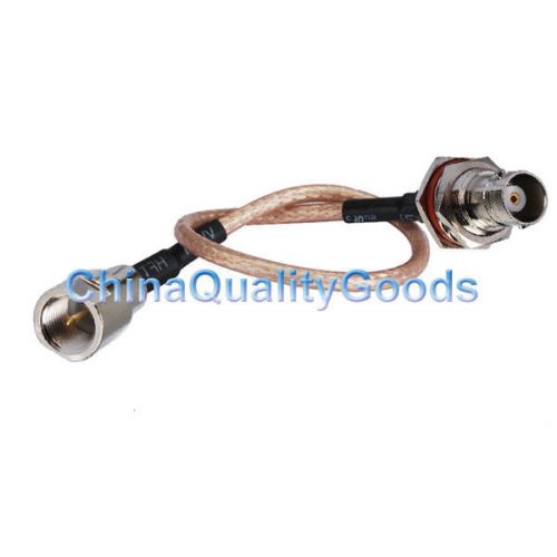 Bnc female jack bulkhead to fme male plug pigtail cable rg316 15cm for sale