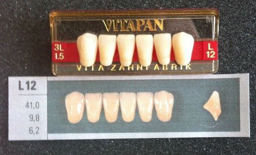 Vitapan Denture Teeth  L12   3L1.5