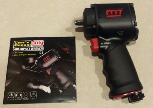 King Tony Mighty 7 M7 NC-3611Q 3/8&#034; Drive Air Impact Wrench 350Ft Lbs Torque Max