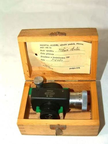 MEOPTA, accessories microscope