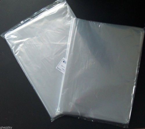 50 bags 5x6 Clear Poly Bags 1Mil Flat Open Top Plastic Packaging Packing