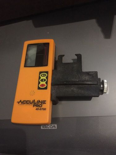 Acculine Pro 40-6700 Laser Level Detector Level Construction Grade