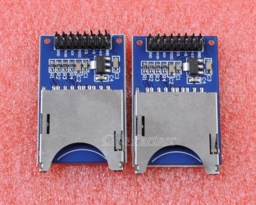 2PCS SD Card Module Slot Socket Reader Read And Write For Arduino ARM MCU