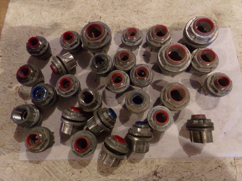 Myers scru-tite hub lot of 29 mixed sizes - new for sale