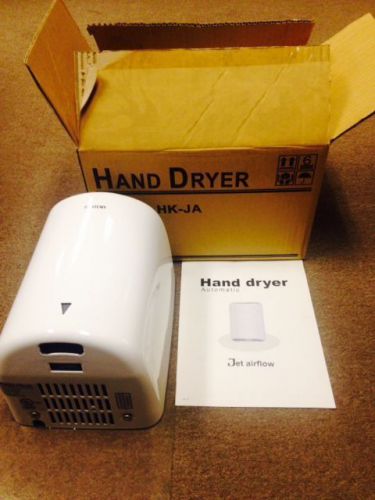 Automatic Hand Dryer Jet Airflow