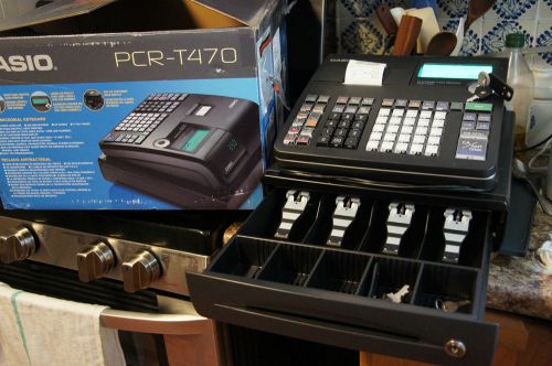 Casio PCR-T470 Electronic Cash Register