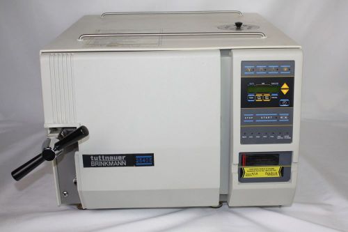 Tuttnauer Brinkman 2540E Sterilizer/ Autoclave - FOR PARTS
