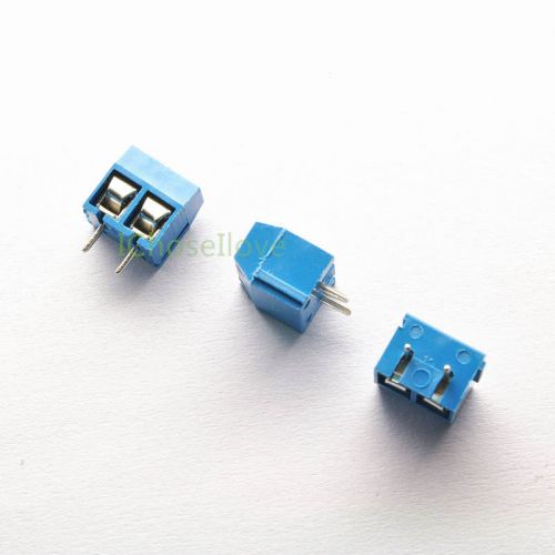 20pcs kf301-2p 5.08mm connect terminal blue screw terminal connector 2 pin for sale