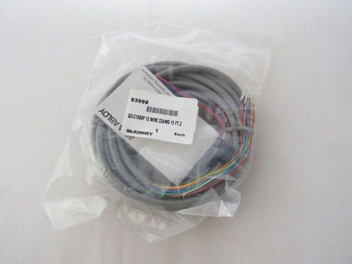 New McKINNEY QC-C1500P 12 Wire 22AWG 15’ 2&#034; ElectroLynx Retrofit Cable 12 Conduc