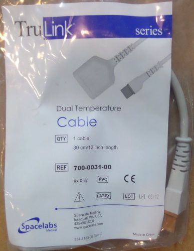 SPACELABS Tru-Link Dual Temperature Cable 700-0031-00