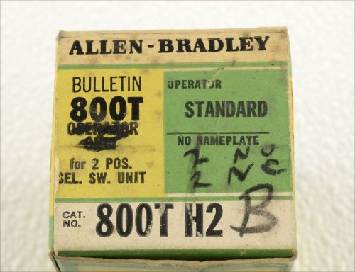 Allen Bradley 800T H2B Standard 2 Pos 1 NO 1 NC Switch