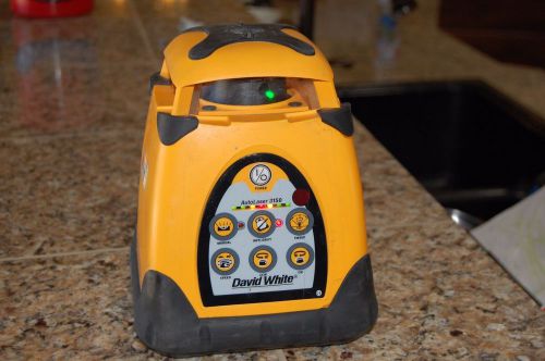 David white 48-3150 electronic self-leveling rotary laser usa for sale