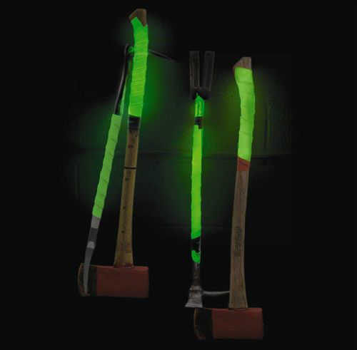 Foxfire illuminating grip wrap green ff-fa-gr glows in the dark for sale