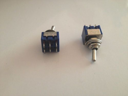 10pcs toggle switch 6-pin dpdt on-off-on  6a 125vac for sale