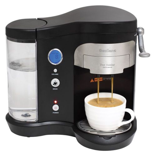 Suncana H701A-BLK Pod Brewer, Black , New, Free Shipping
