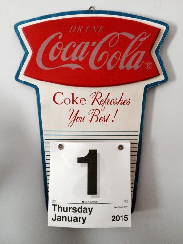 Coca-Cola At A Glance Retro Updated Calendar 2015