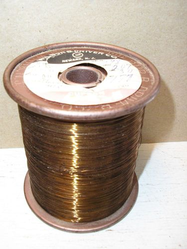 2 lb. roll of cupron #30 copper enameled magnetic motor wire @ 2.98 ohms/ft. for sale