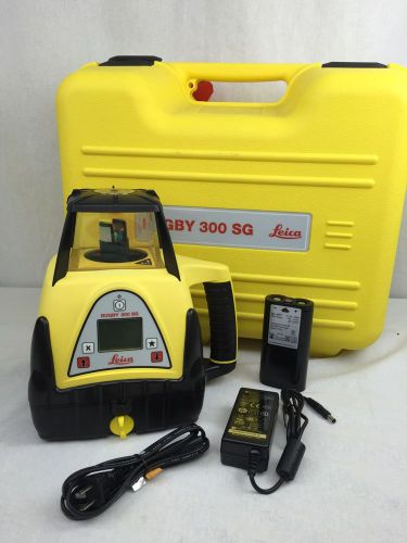 Leica rugby 300 sg rotary laser for sale