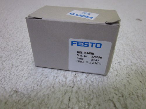 Festo hel-d-mini on-off valve *new in a box* for sale
