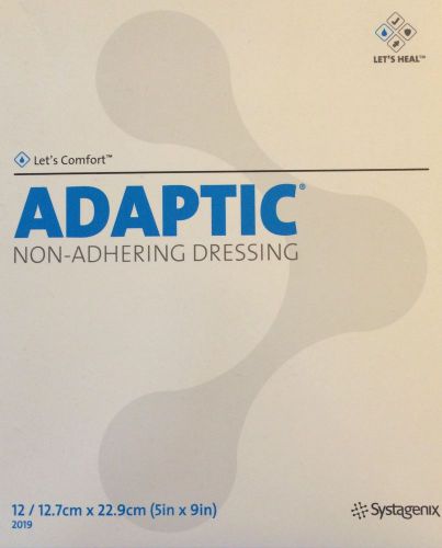 Adaptic Non-Adhering Dressing #2019 (5in x 9 in) 12.7cm x 22.9 cm (box of 12)