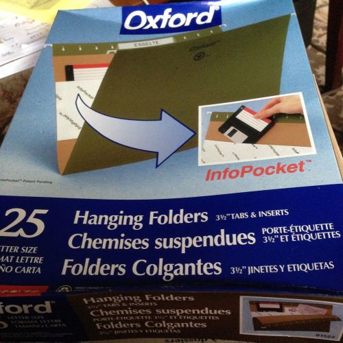 Hanging Folders - Letter 8.5&#034;-(2)BOXES 50 Piecies!!
