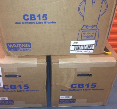 Waring CB15 1 Gallon Stainless Steel Food Blender BRAND NEW!!