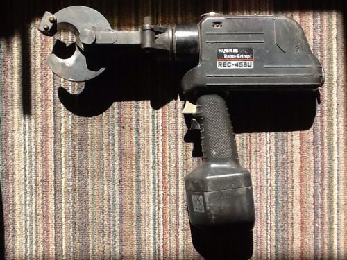 Huskie Robo Crimp REC-458U Hydraulic Crimper with Cutter Head