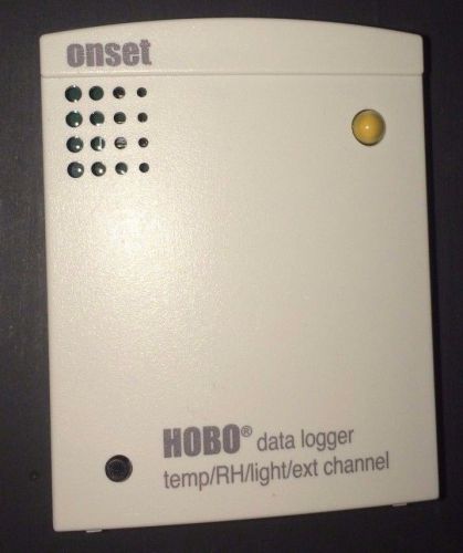 Hobo onset data logger u12-012 temperature humidity light external loggers for sale