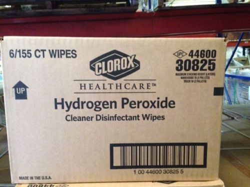 Clorox Healthcare Hydrogen Peroxide Cleaner Disinfectant Wipes, Kills Norovirus