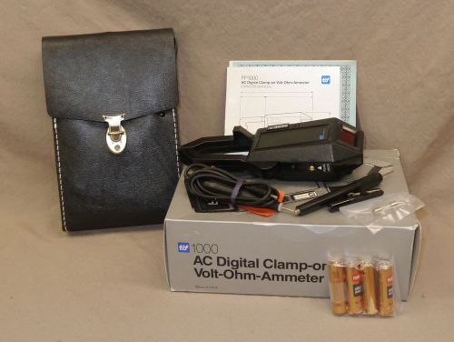 NOS NEW TIF1000 AC DIGITAL CLAMP ON VOLT OHM AMMETER REPAIR SERVICE ELECTRICAL