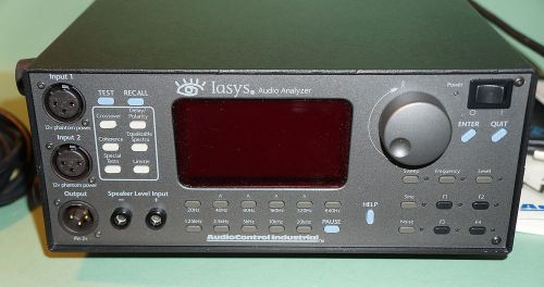 AudioControl IASYS Portable Acoustic Analyzer Excellent