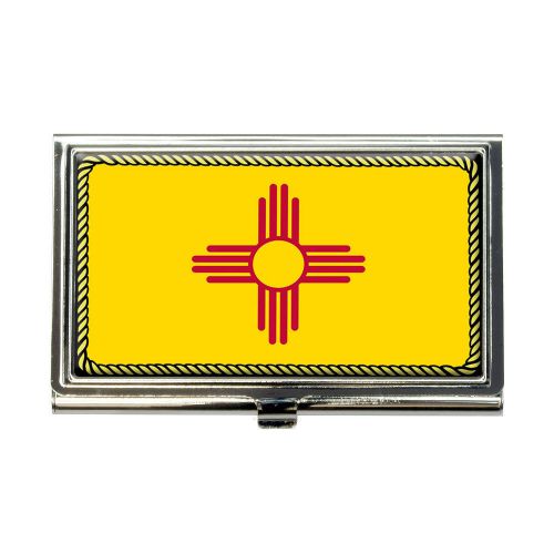 New Mexico State Flag Business Credit Card Holder Case
