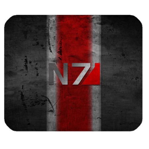 New Custom Print Mice Mats Mouse Pad Anti Slip With N7 Mass Effect