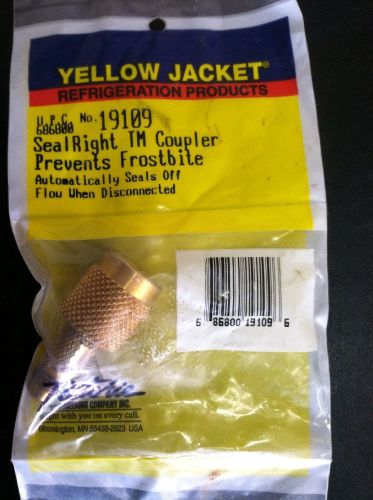 Yellow Jacket  19109 – Quick Coupler, 1/4” SealRight Str x 1/4” Male Flare