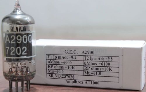 A2900 GEC ECC801S made in G.Britain audio tube #2370028